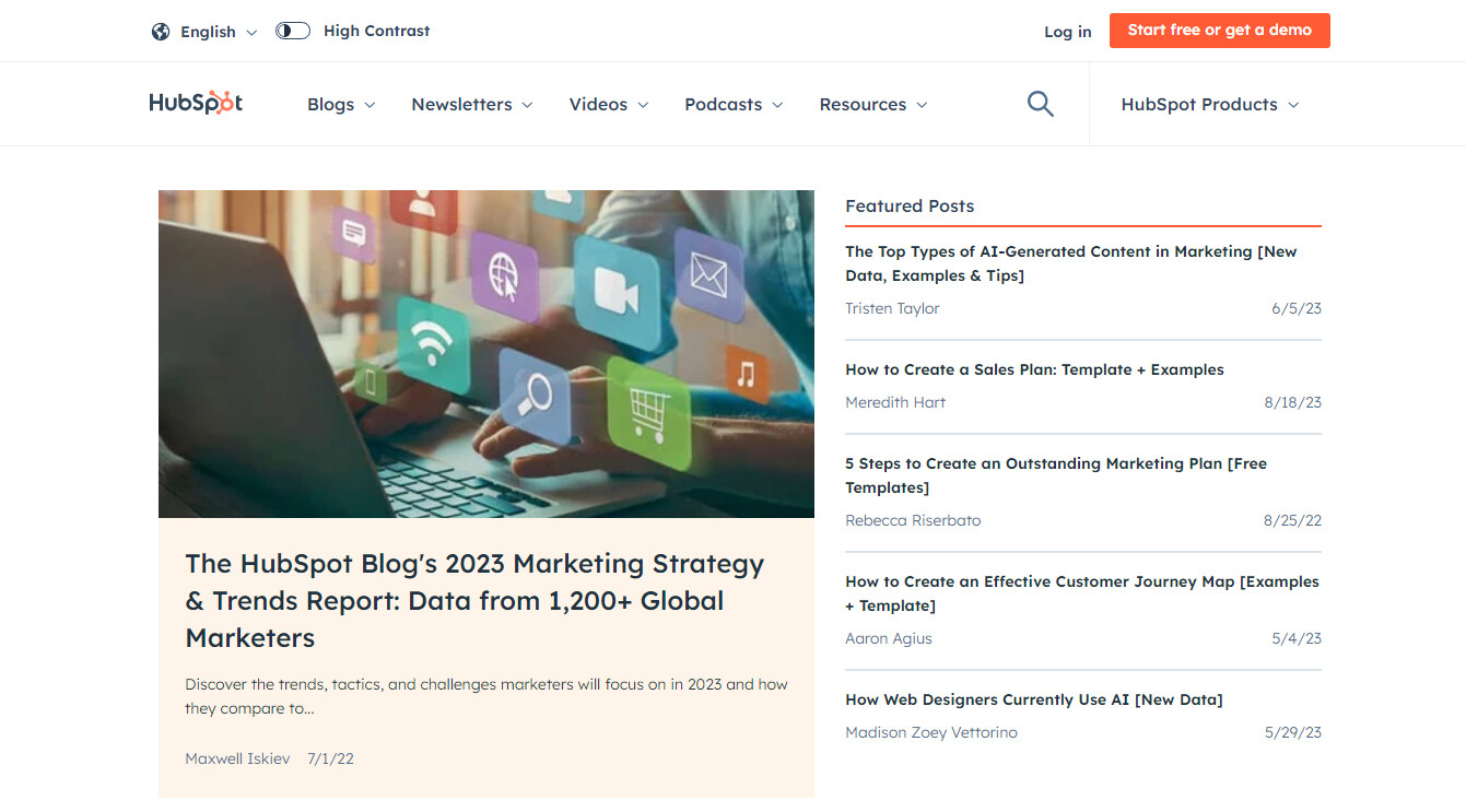 HubSpot Blog